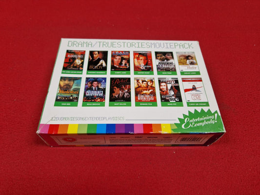 12 MOVIES BLOODLINES / BODY / CRASH / FIFTEEN & PREGNANT mfl BOX till DVD