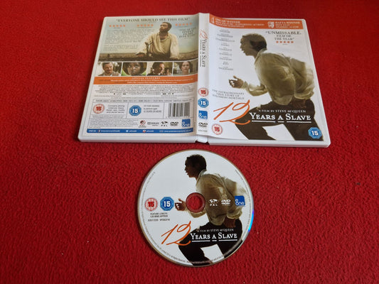 12 YEARS A SLAVE DVD
