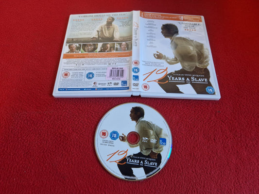 12 YEARS A SLAVE DVD