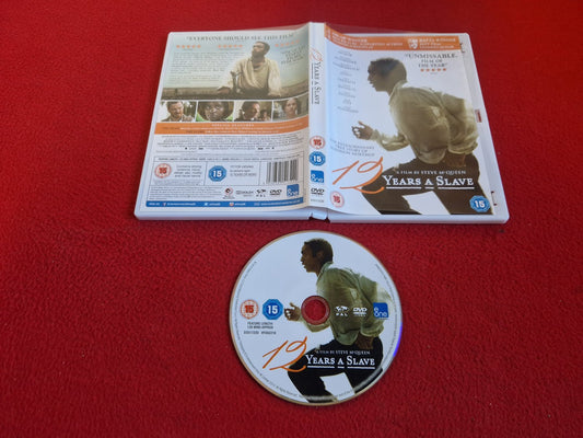 12 YEARS A SLAVE DVD