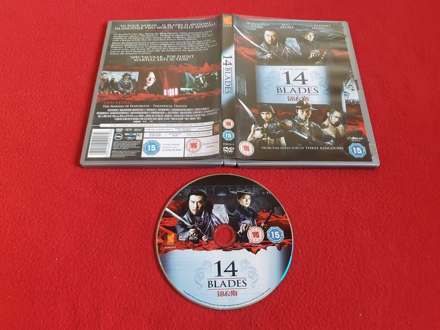 14 BLADES till DVD