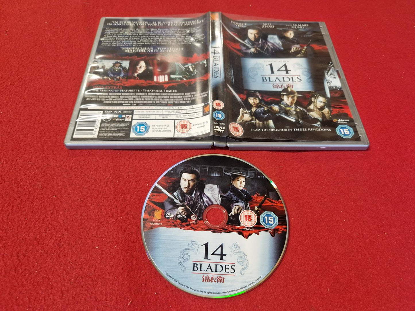 14 BLADES till DVD