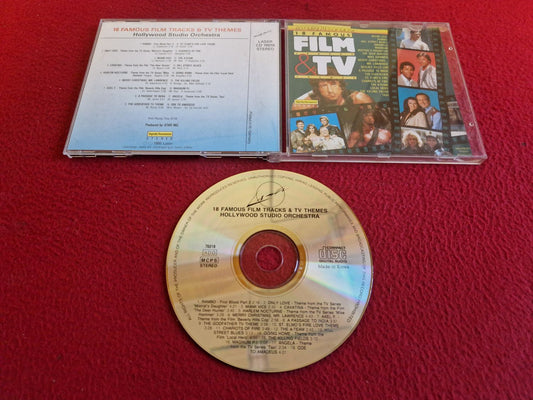 18 FAMOUS FILM TRACKS & TV THEMES HOLLYWOOD STUDIO ORCHESTRA CD
