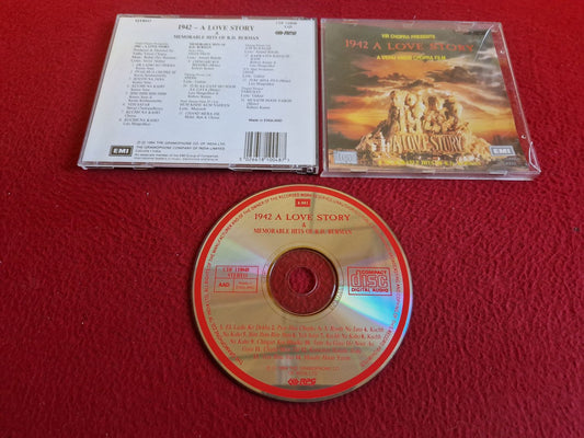 1942 A LOVE STORY & MEMORABLE HITS OF R.D. BURMAN CD