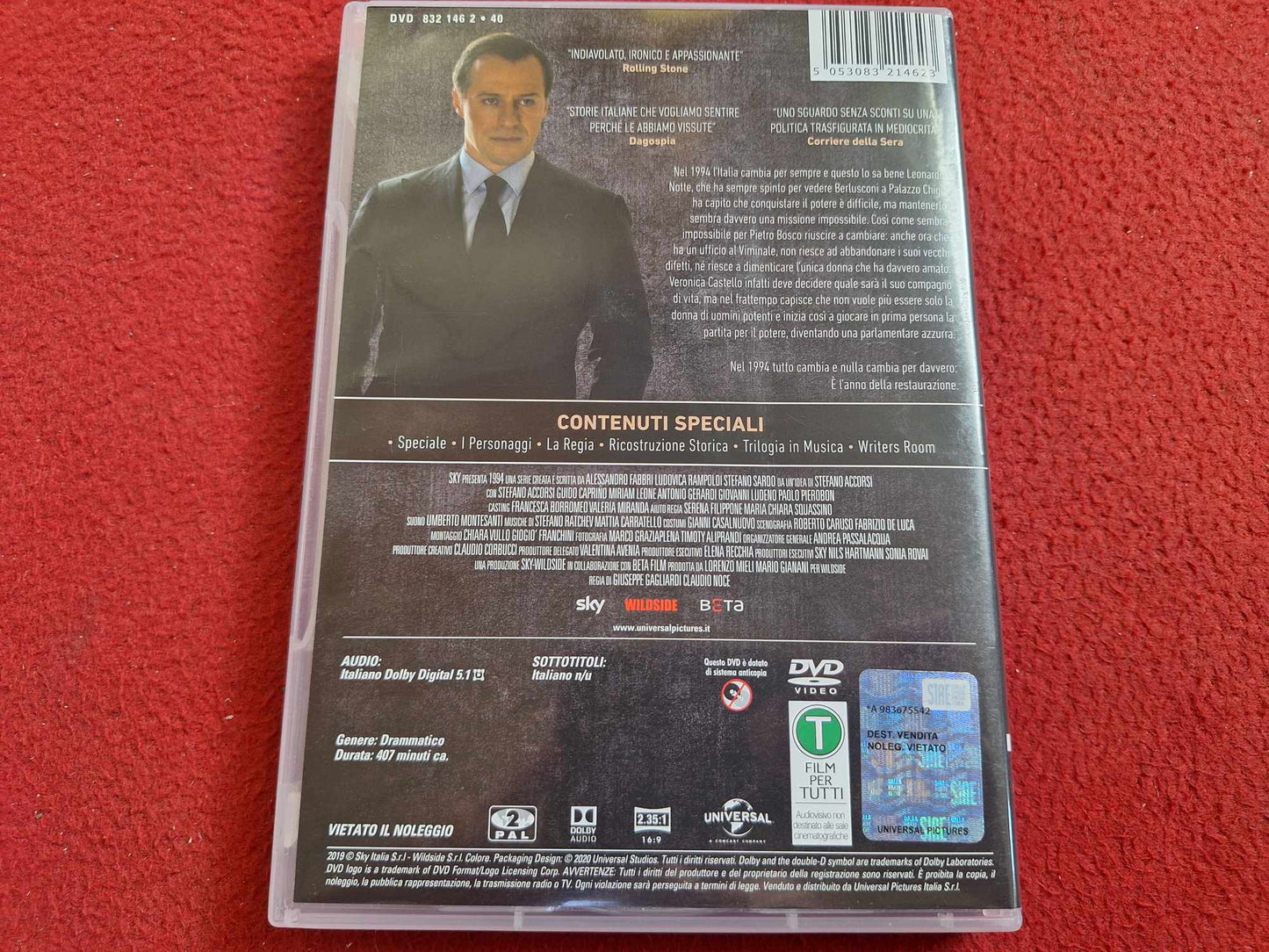 1994 [ ITALIENSKT TAL OCH TEXT ] BOX DVD