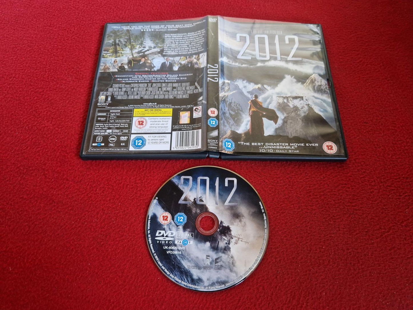 2012 DVD