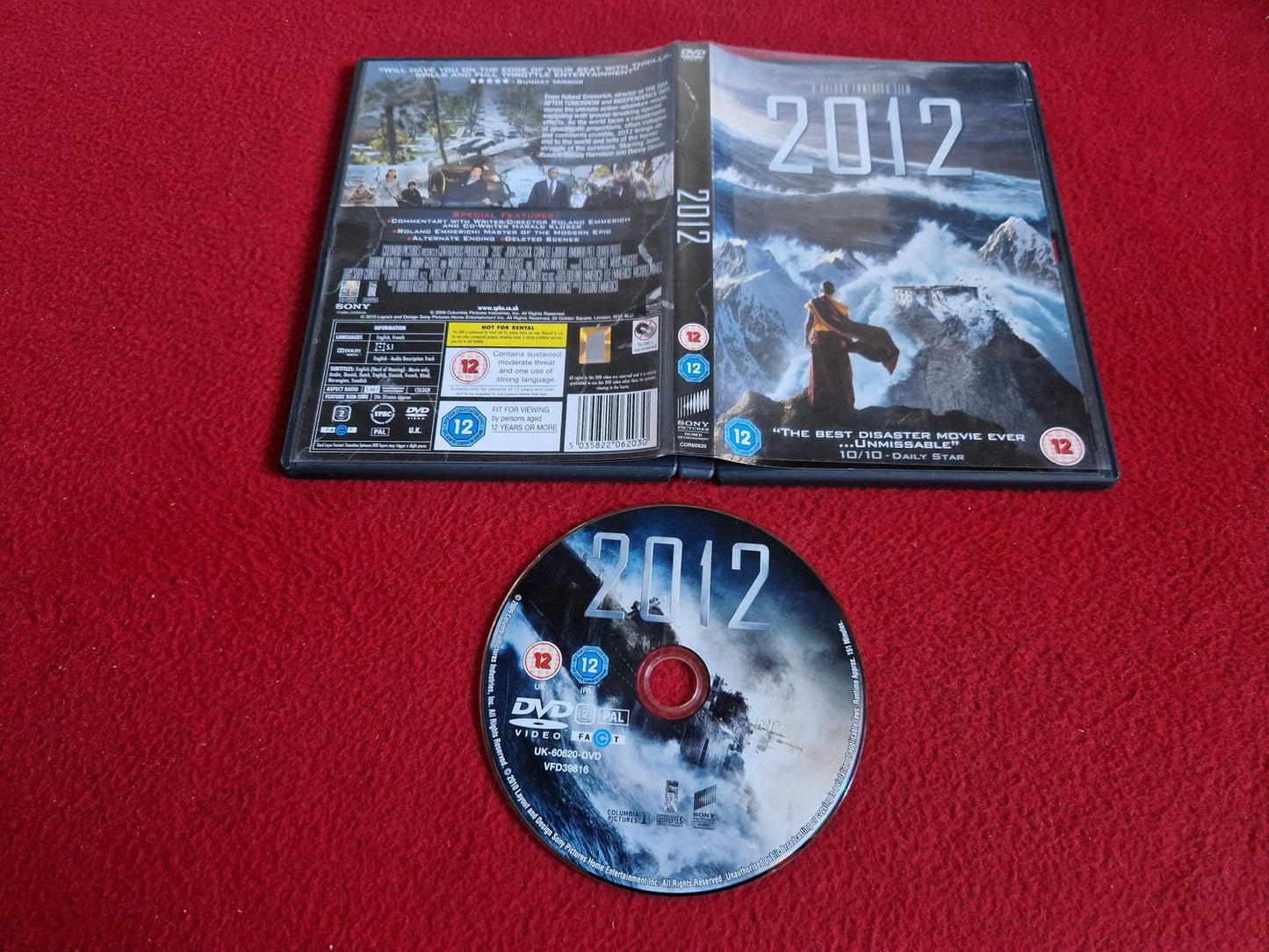 2012 DVD