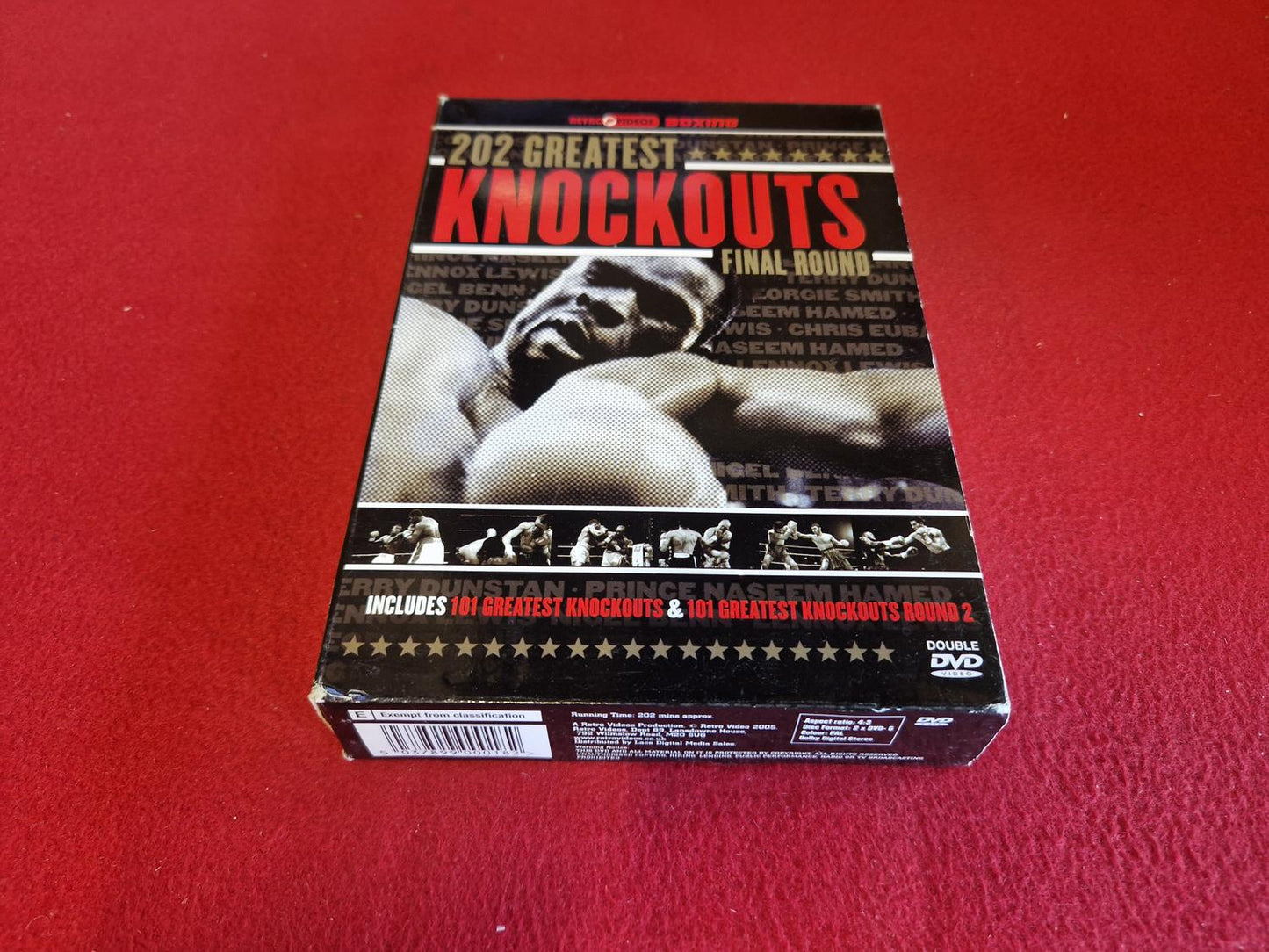 202 GREATEST KNOCKOUTS FINAL ROUND BOX till DVD