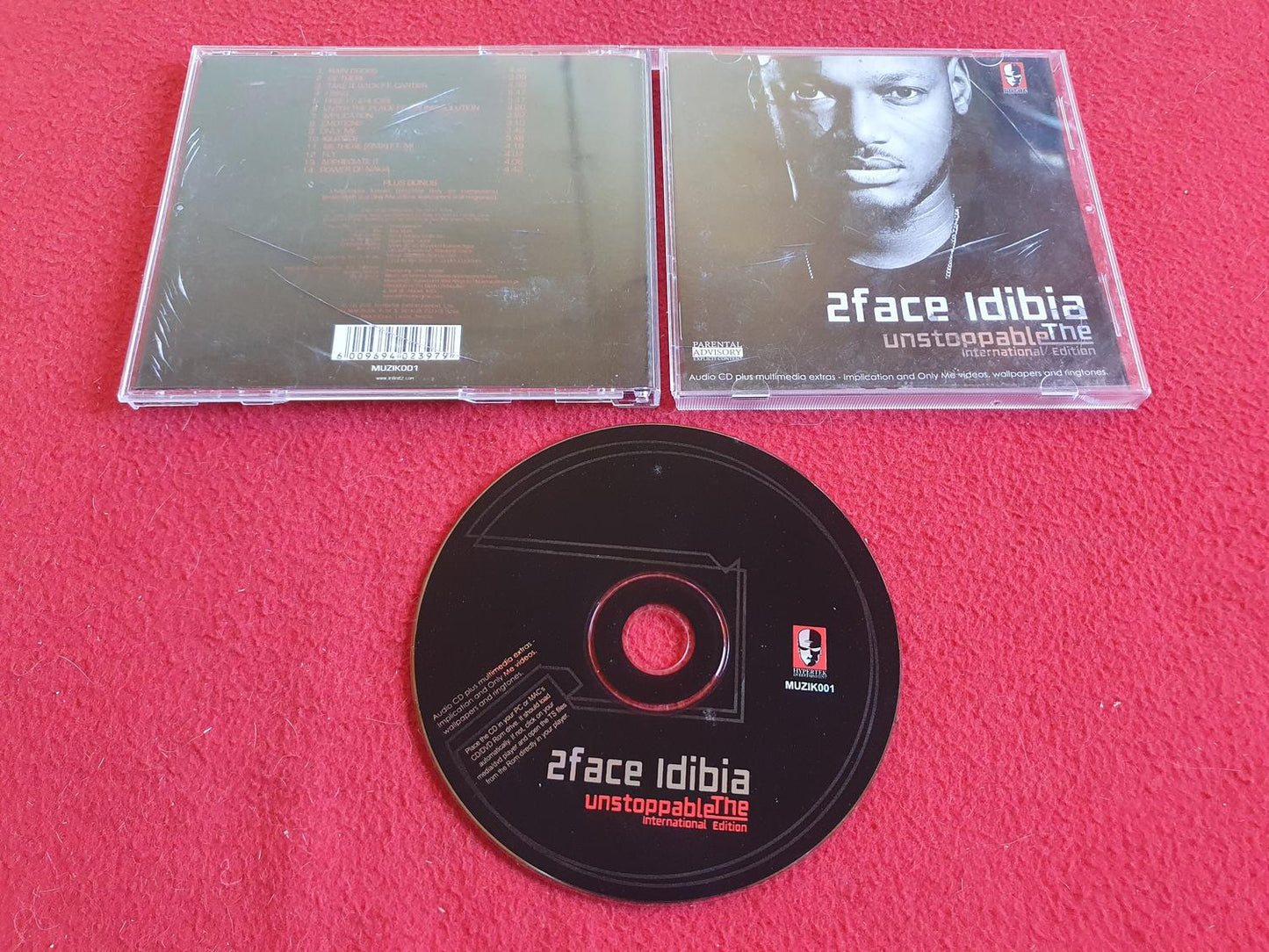 2FACE IDIBIA UNSTOPPABLE THE INTERNATIONAL EDITION till CD