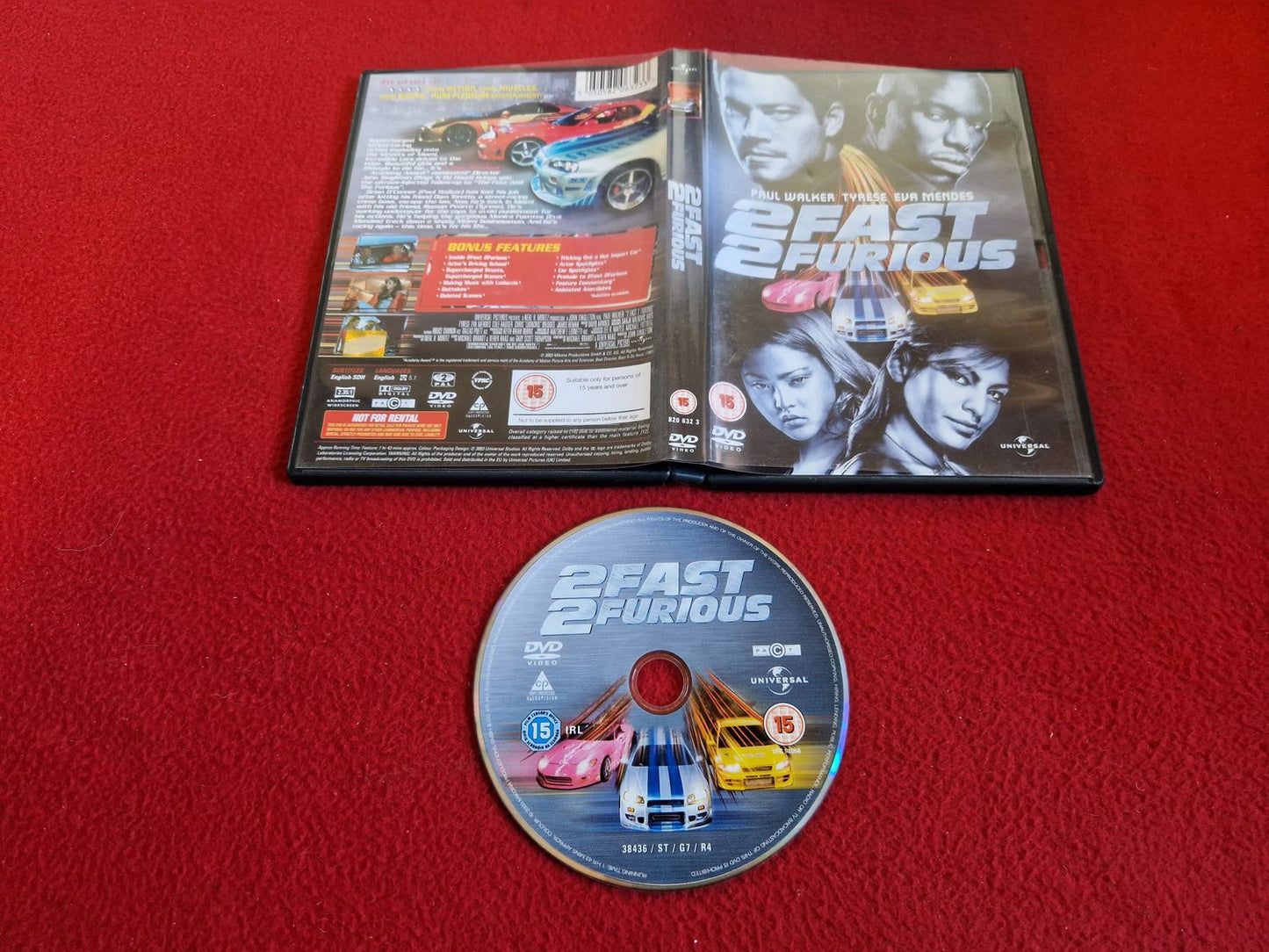2 FAST 2 FURIOUS DVD