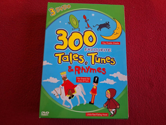 300 FAVOURITE TALES TUNES & RHYMES BOX DVD