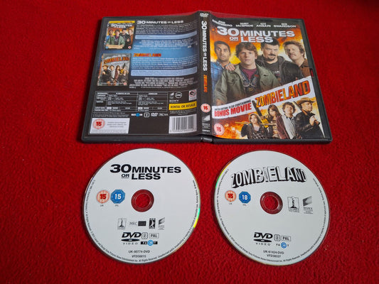30 MINUTES OR LESS / ZOMBIELAND DVD
