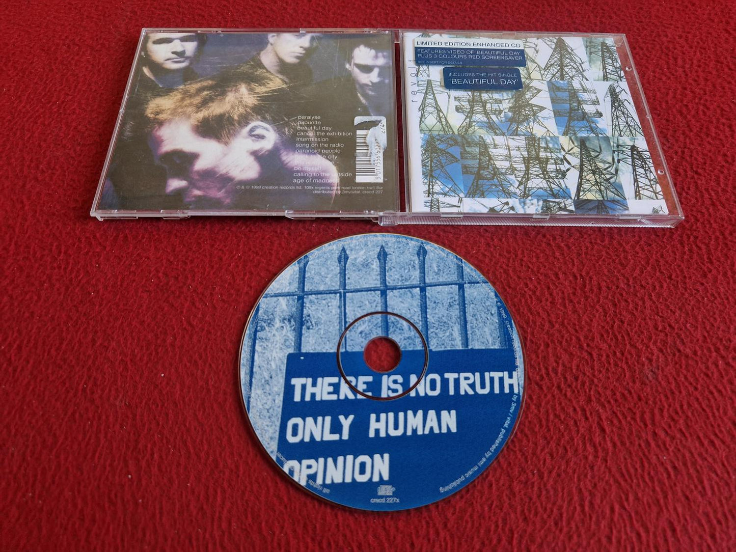 3 COLOURS RED REVOLT CD