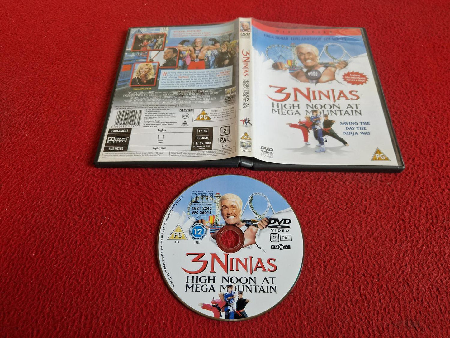 3 NINJAS HIGH NOON AT MEGA MOUNTAIN DVD