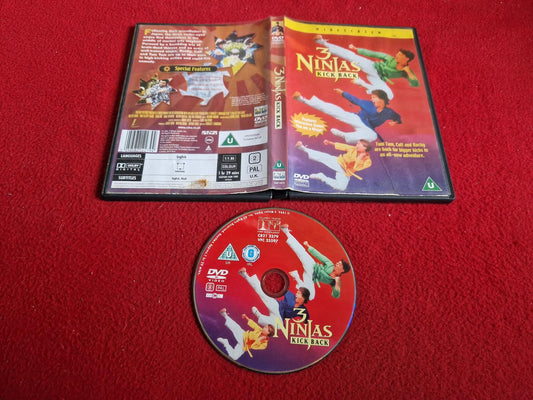 3 NINJAS KICK BACK DVD