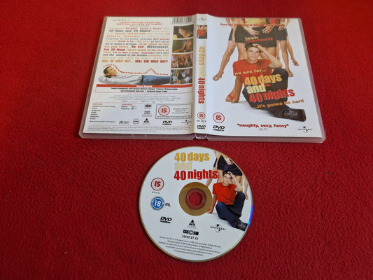 40 DAYS AND 40 NIGHTS DVD