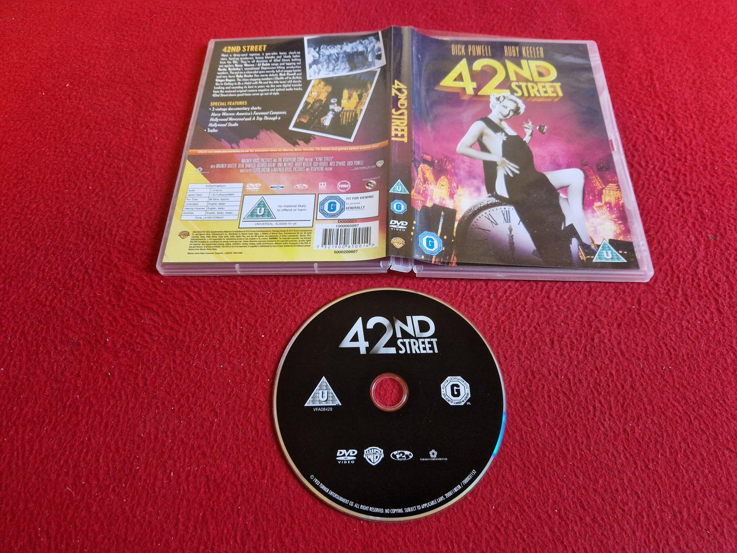 42ND STREET DVD