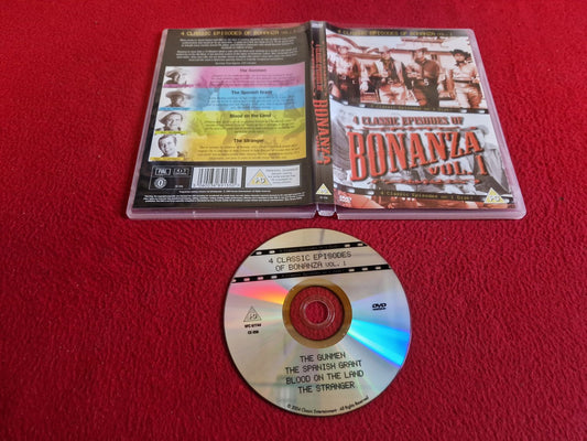 4 CLASSIC EPISODES OF BONANZA VOL 1 DVD