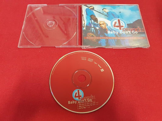 4 MANDU BABY DON'T GO SINGEL till CD