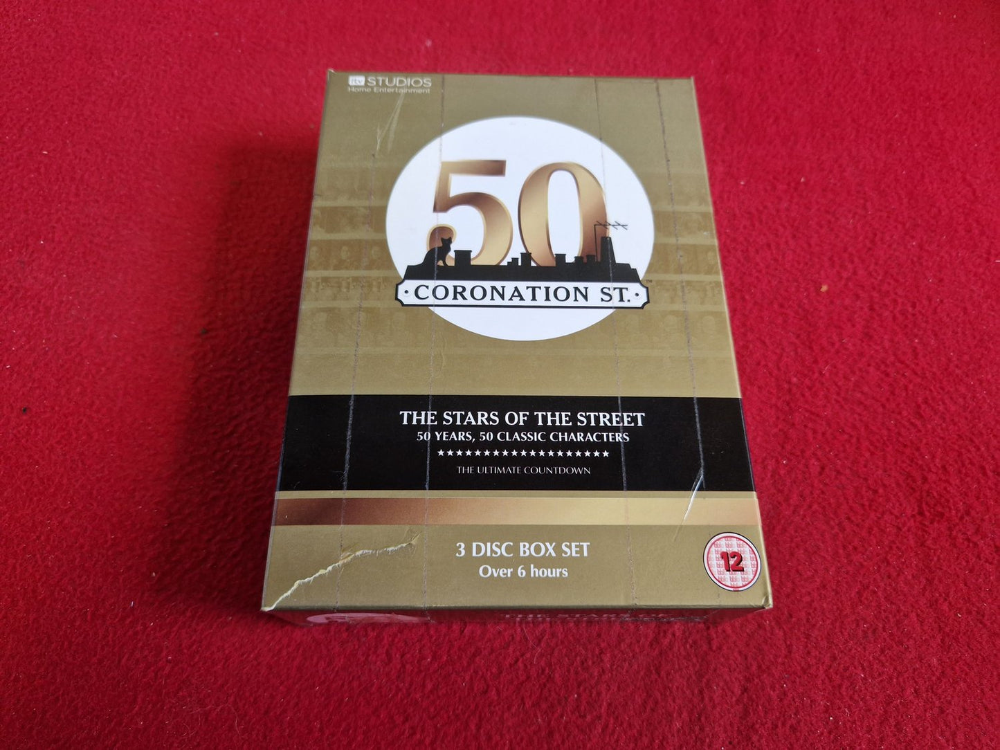 50 CORONATION ST THE STARS OF THE STREET 50 YEARS 50 CLASSIC CHARACTERS BOX DVD