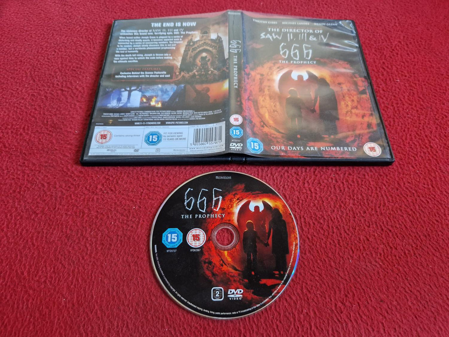 666 THE PROPHECY DVD