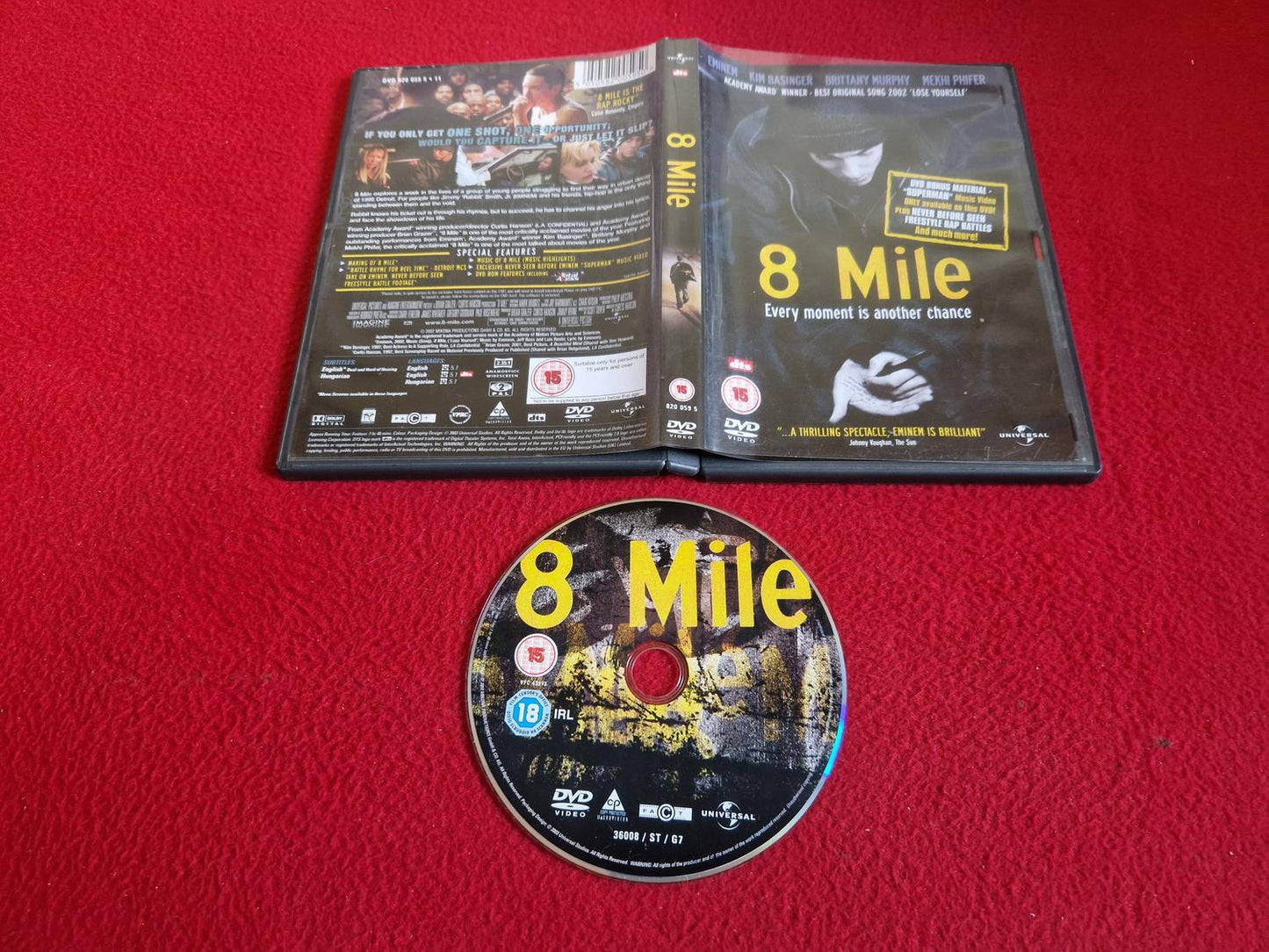 8 MILE DVD