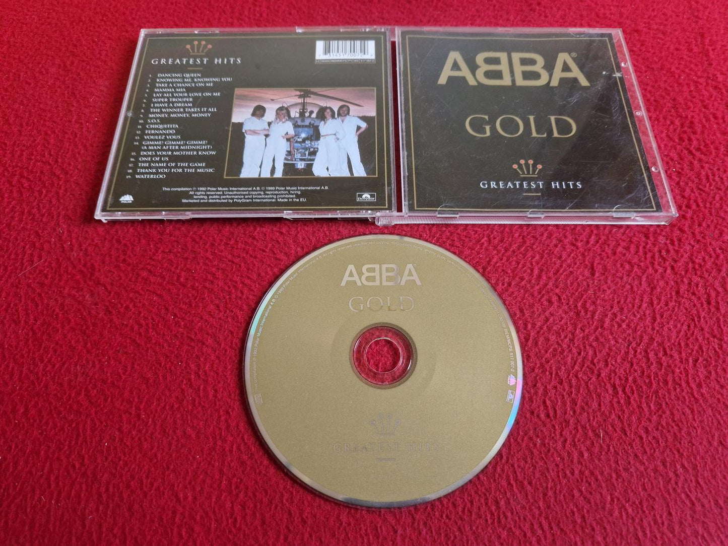 ABBA GOLD GREATEST HITS CD