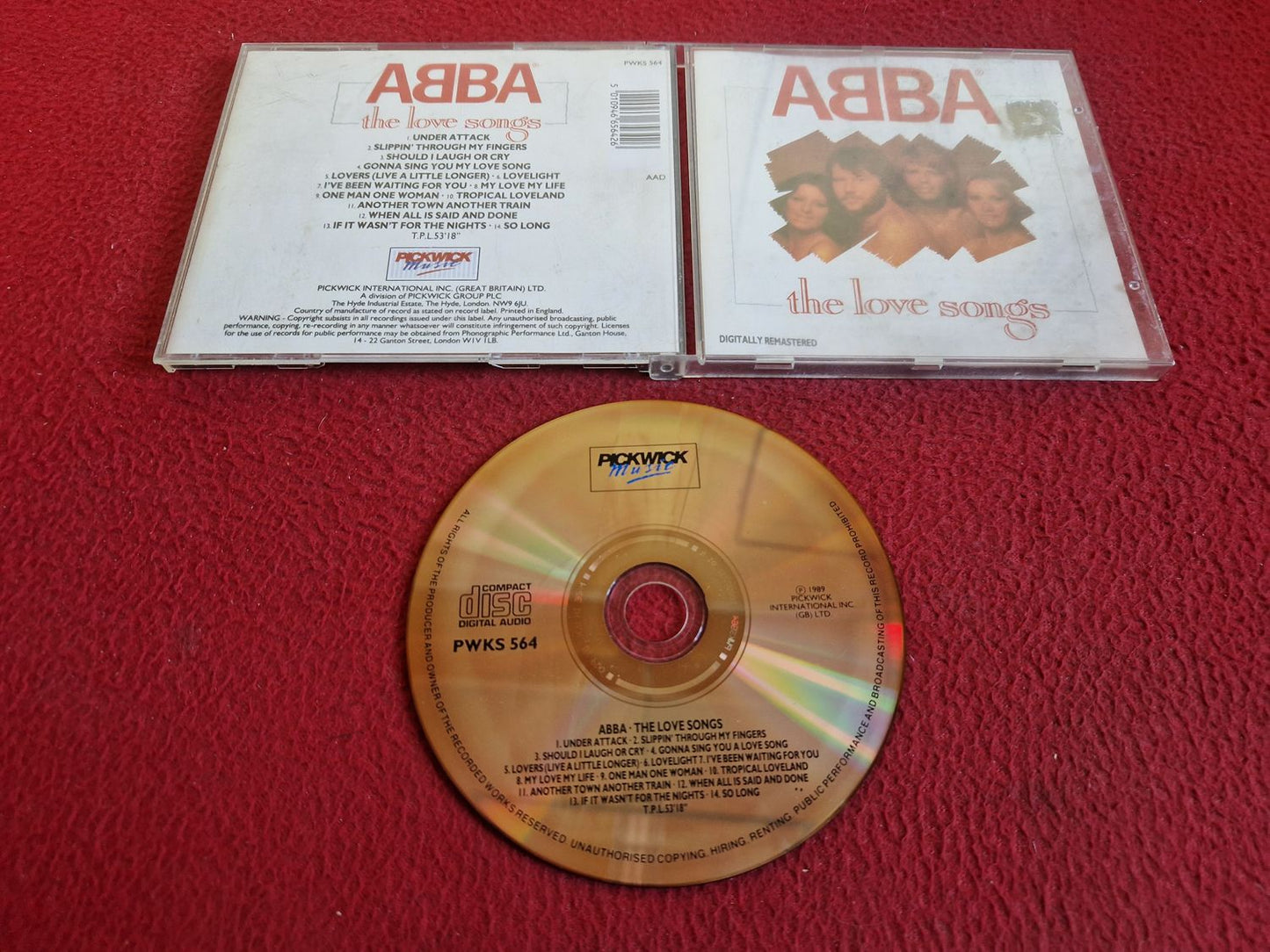 ABBA THE LOVE SONGS CD