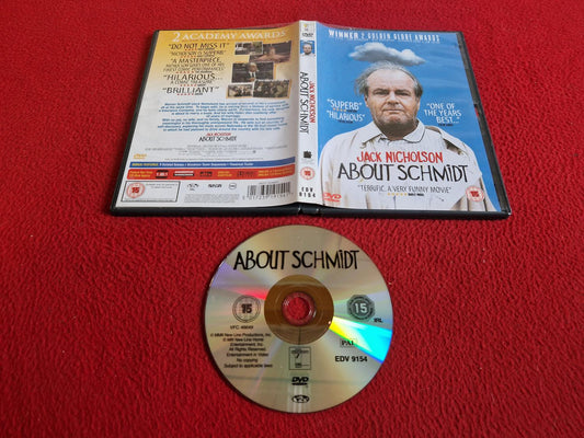 ABOUT SCHMIDT DVD