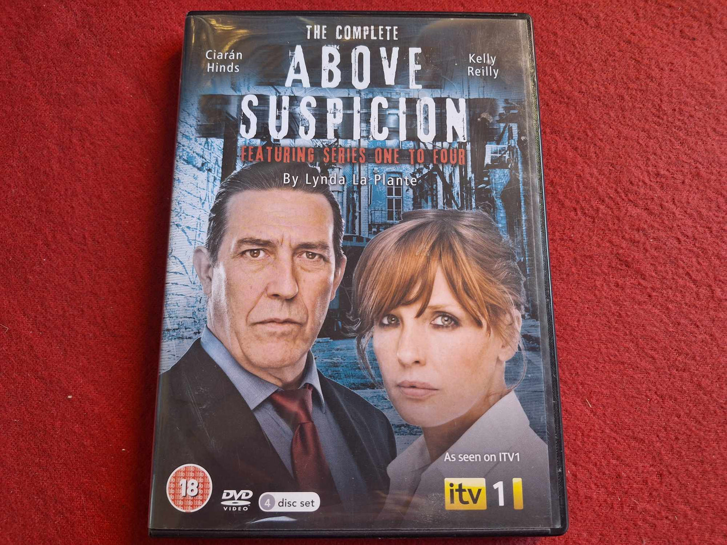 ABOVE SUSPICION SERIES 1 - 4 BOX DVD