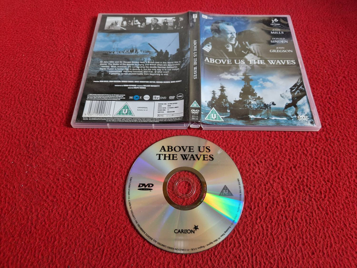 ABOVE US THE WAVES DVD