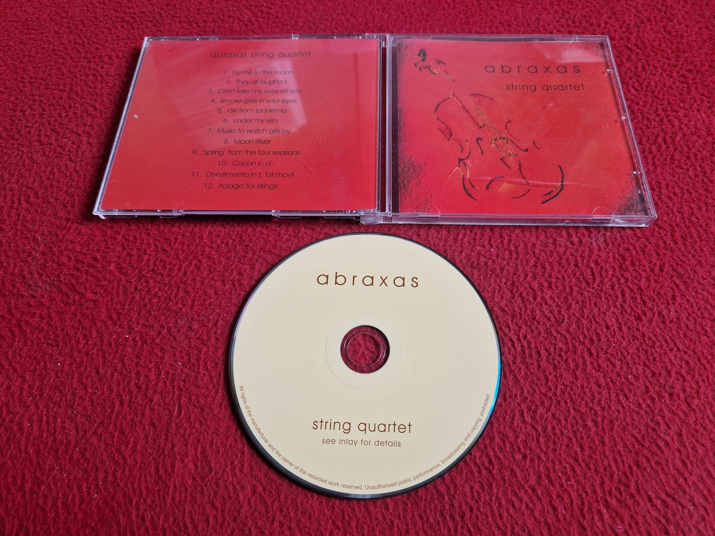 ABRAXAS STRING QUARTET CD