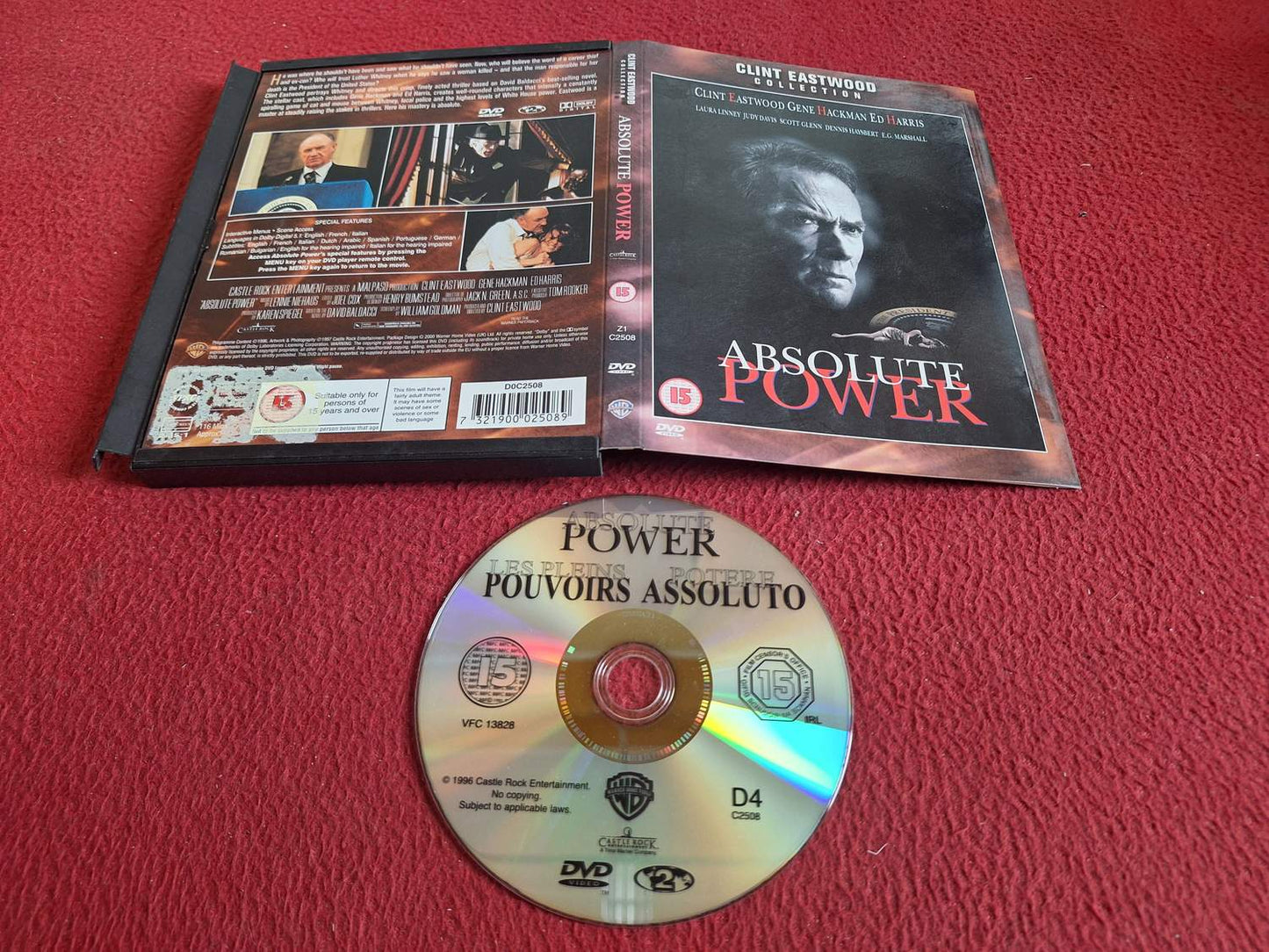 ABSOLUTE POWER [ SNAPCASE ] DVD