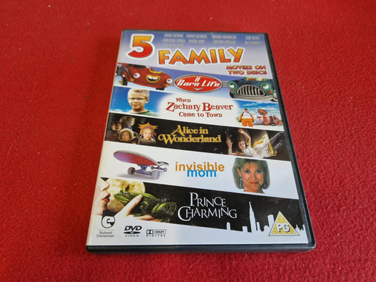 A CARS LIFE / WHEN ZACHARY BEAVER CAME TO TOWN / INVISIBLE MOM mfl BOX till DVD