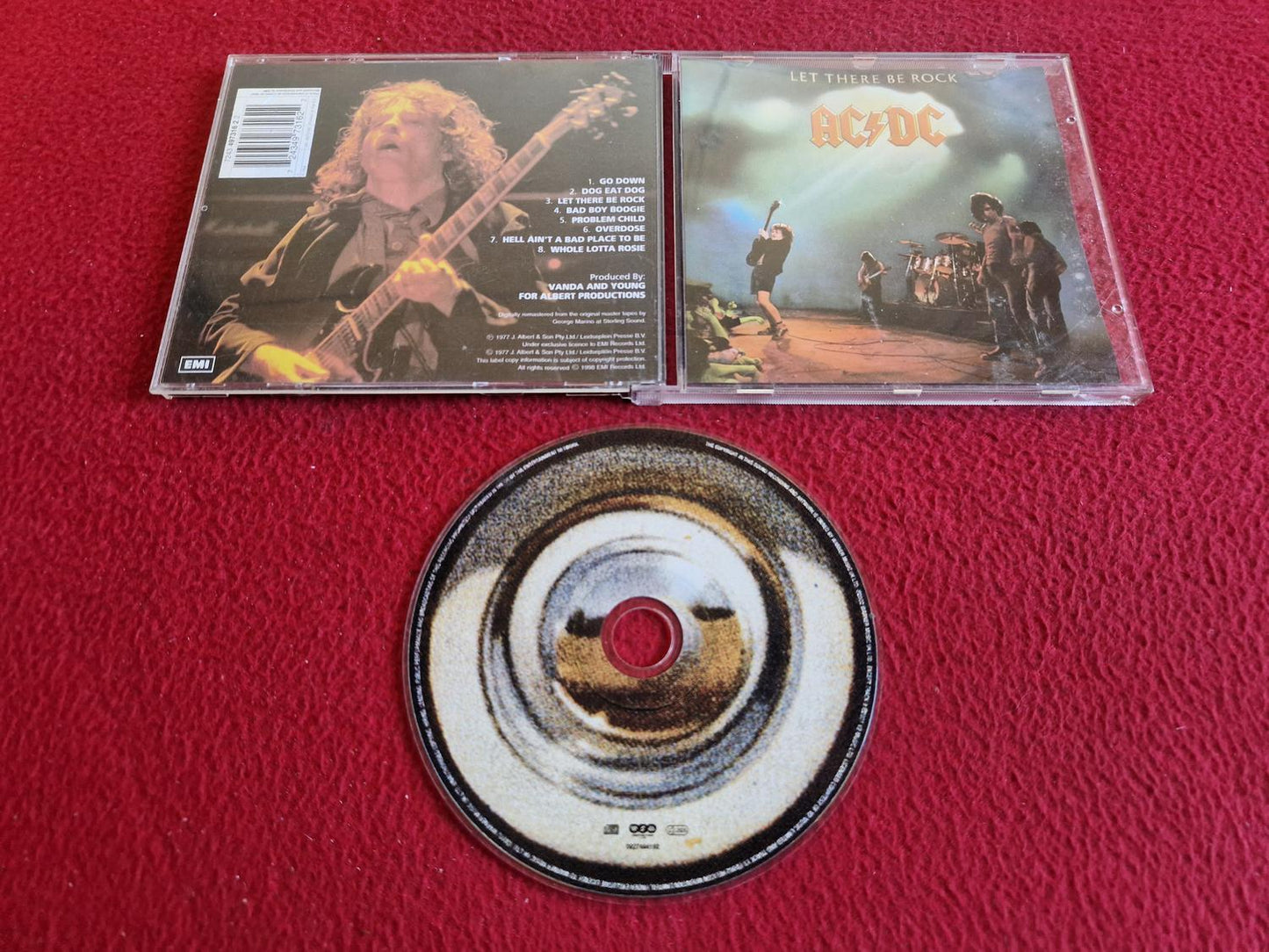 AC/DC LET THERE BE ROCK CD