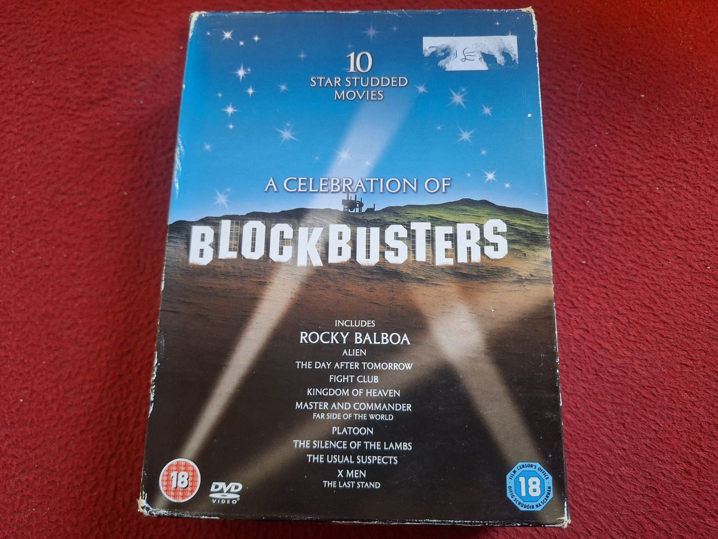 A CELEBRATION OF BLOCKBUSTERS - ROBY BALBOA / DAY AFTER TOMORROW + 8 BOX DVD