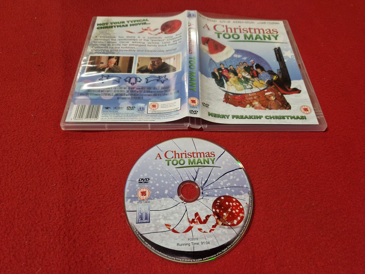 A CHRISTMAS TOO MANY till DVD