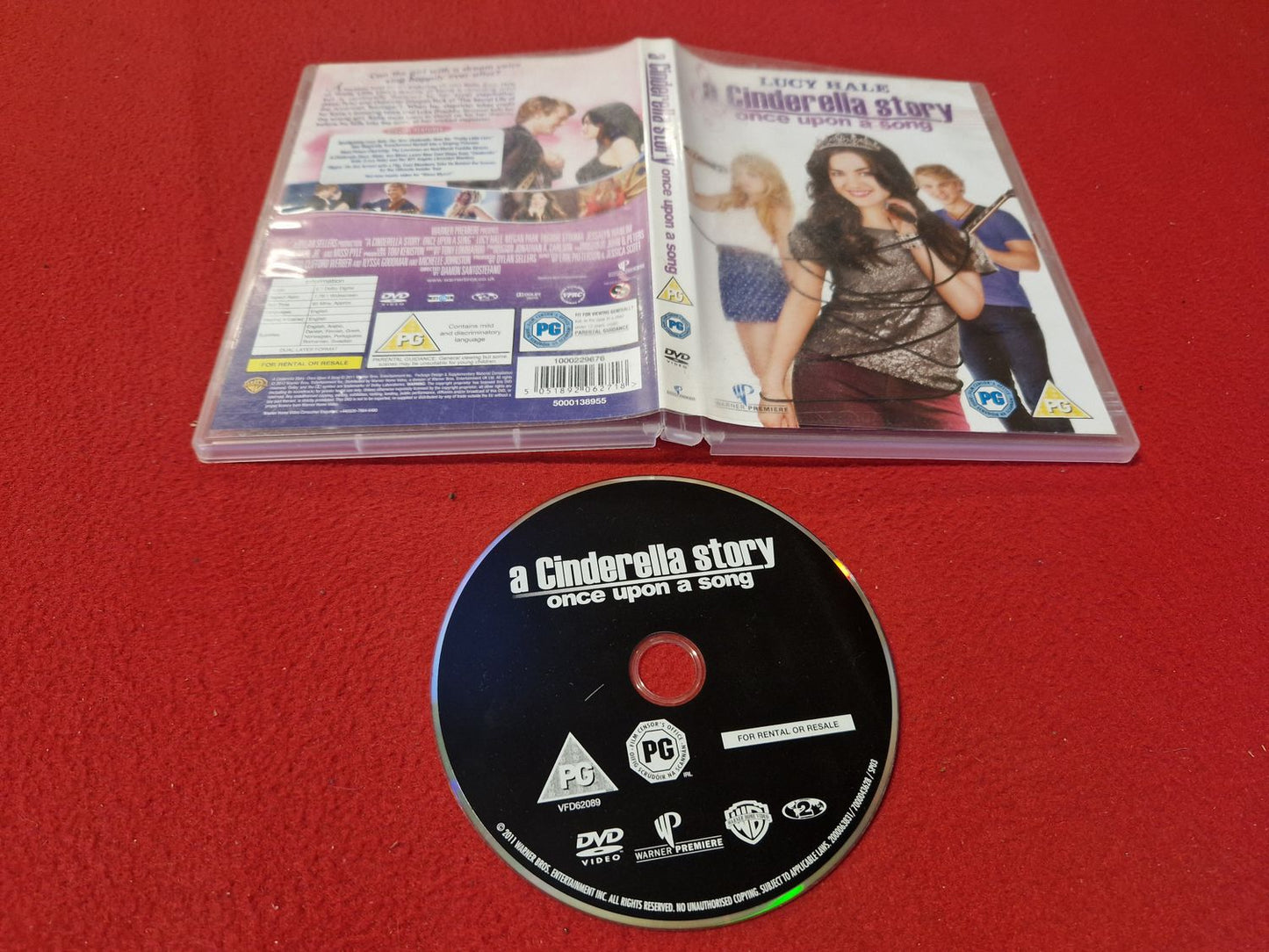 A CINDERELLA STORY ONCE UPON A SONG till DVD
