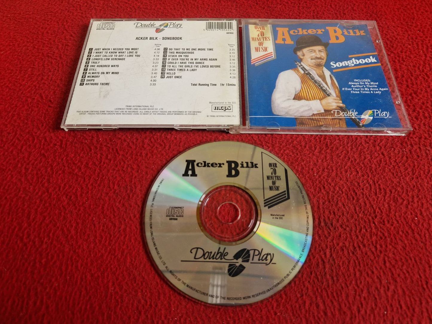 ACKER BILK SONGBOOK CD