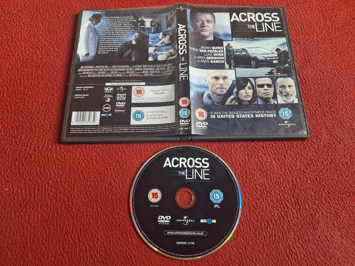 ACROSS THE LINE DVD