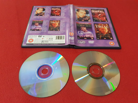 ACROSS THE TRACKS / DEADFALL / THE CROSSING / THE TRIAL till DVD