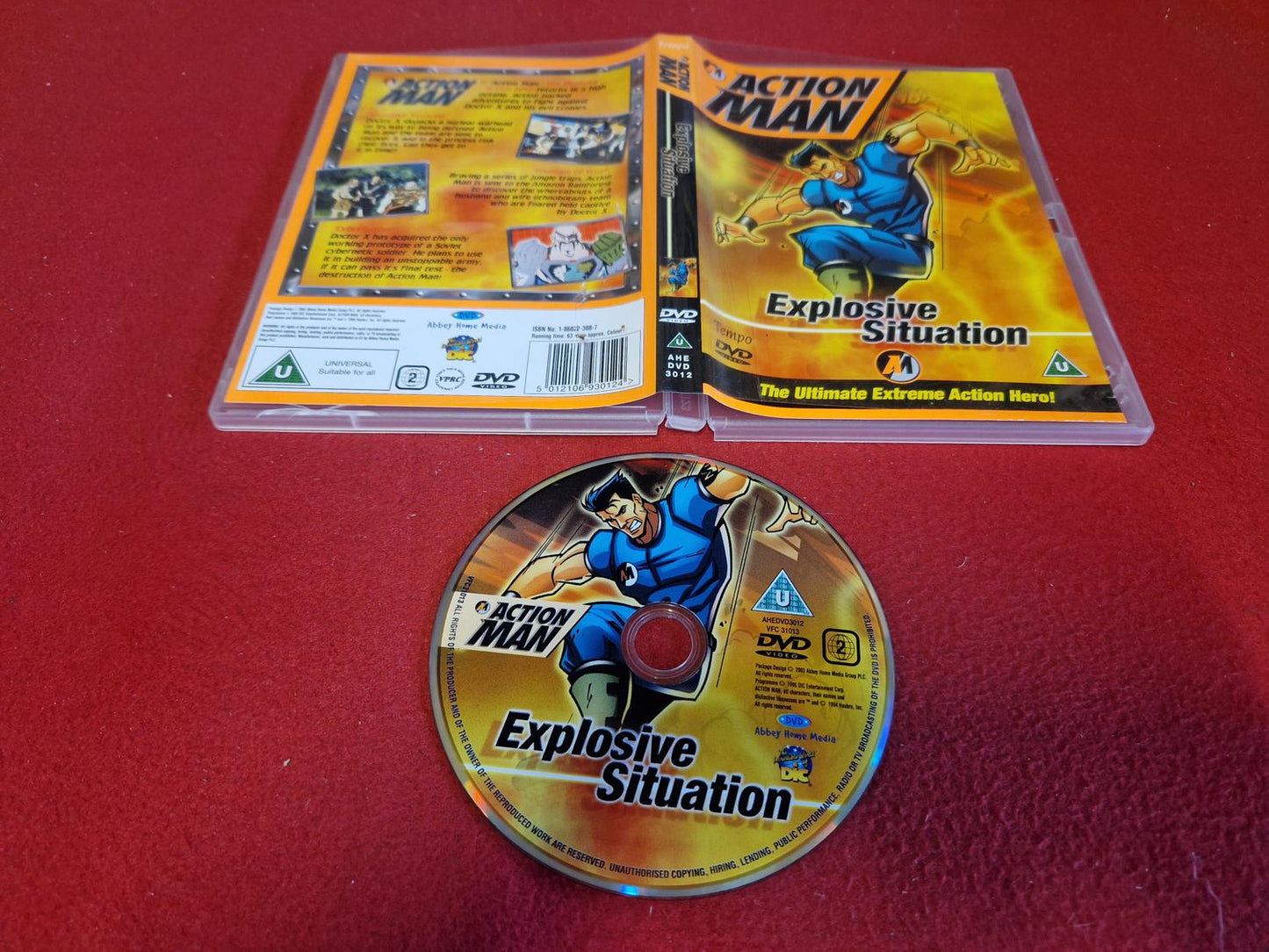 ACTION MAN EXPLOSIVE SITUATION till DVD