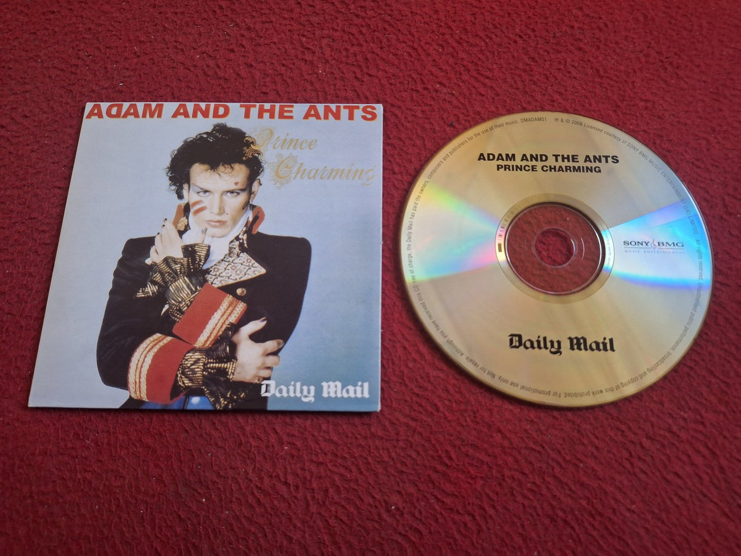 ADAM AND THE ANTS PRINCE CHARMING [ DAILY MAIL ] CD