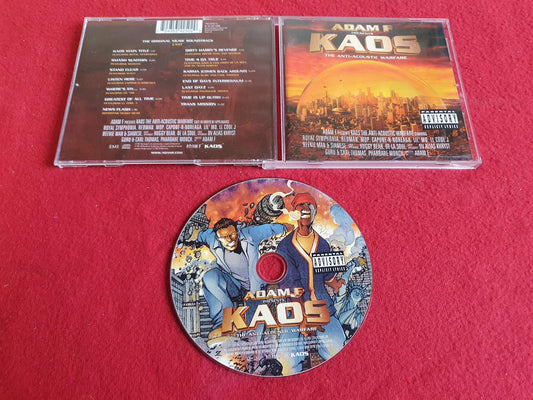 ADAM F KAOS till CD