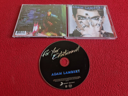 ADAM LAMBERT FOR YOUR ENTERTAINMENT CD