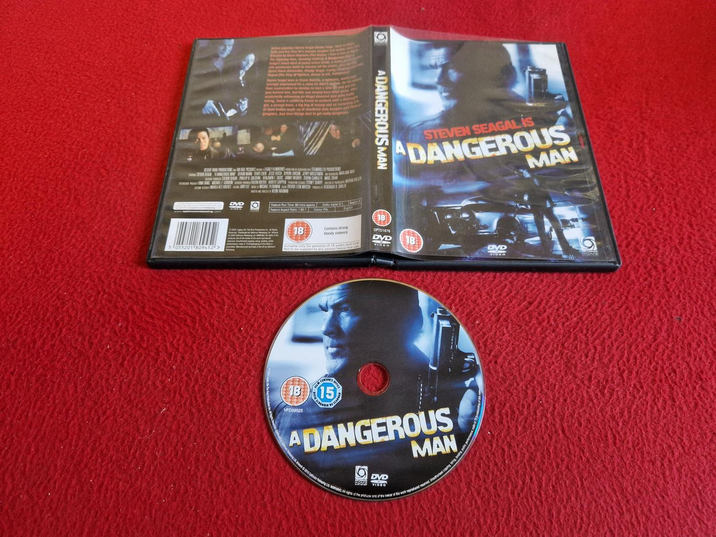 A DANGEROUS MAN DVD