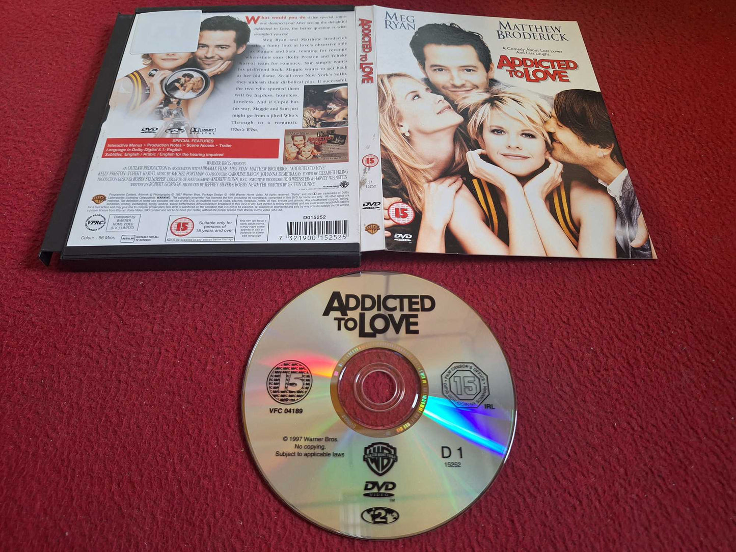 ADDICTED TO LOVE [ SNAPCASE ] DVD