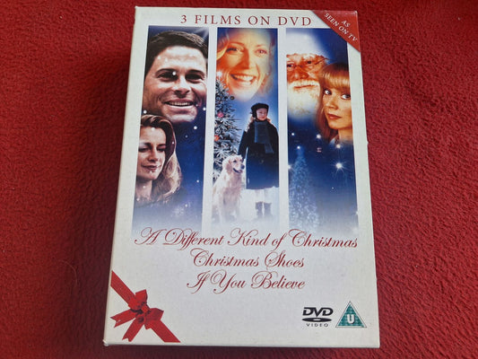 A DIFFERENT KIND OF CHRISTMAS / CHRISTMAS SHOES / IF YOU BELIEVE BOX DVD