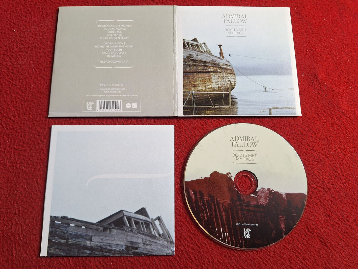 ADMIRAL FALLOW BOOTS MET MY FACE CD