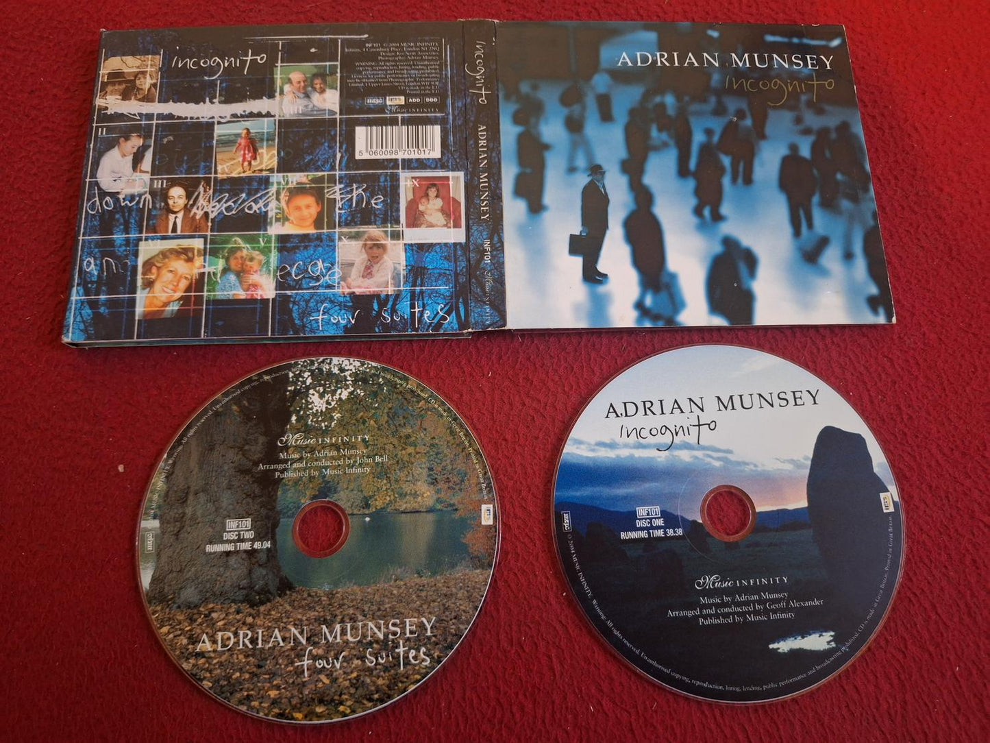 ADRIAN MUNSEY INCOGNITO CD